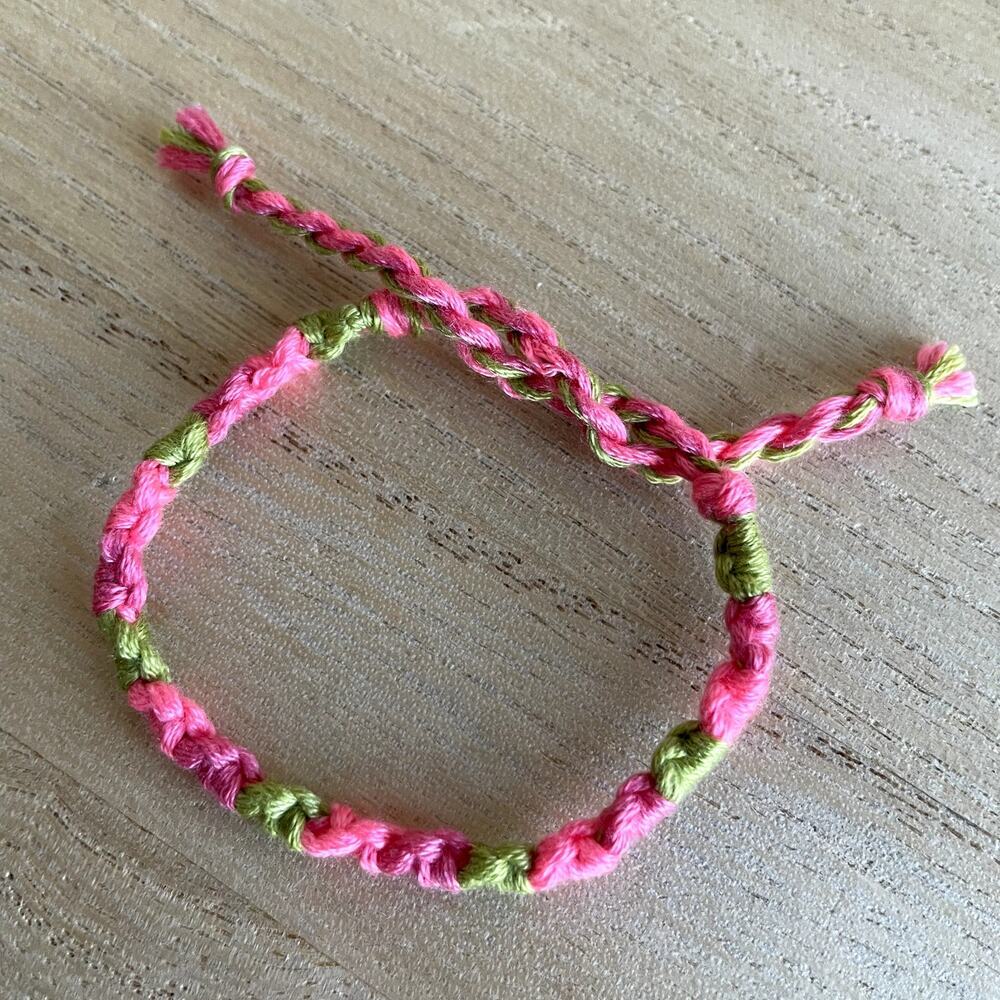 Demelza Bracelet anklet trendy comfortable tie embroidery thread woven gift